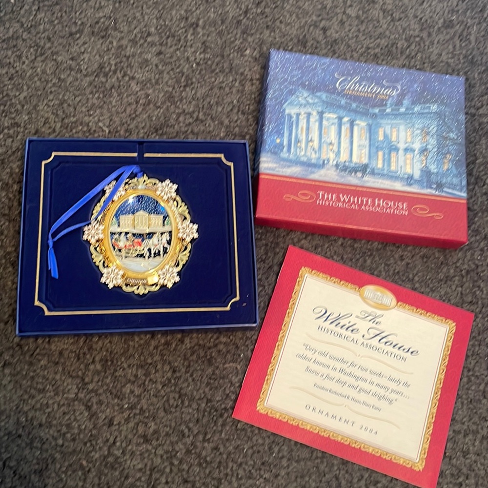 The White House Christmas ornament